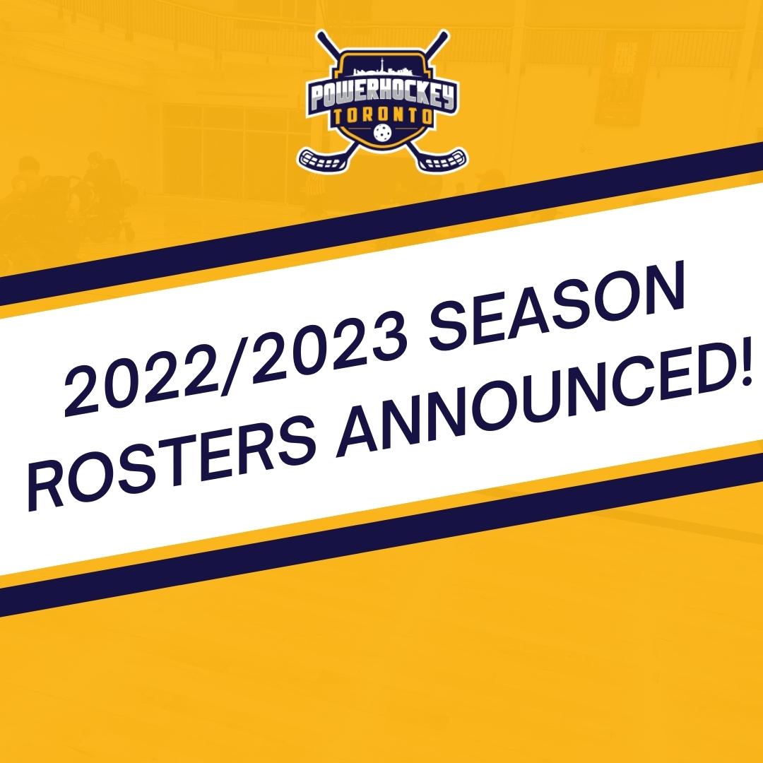 2022/2023 Season Rosters Announced!